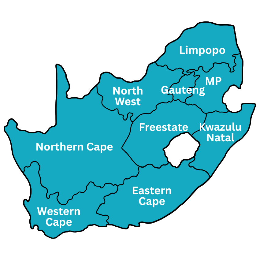 South Africa Coverage Map